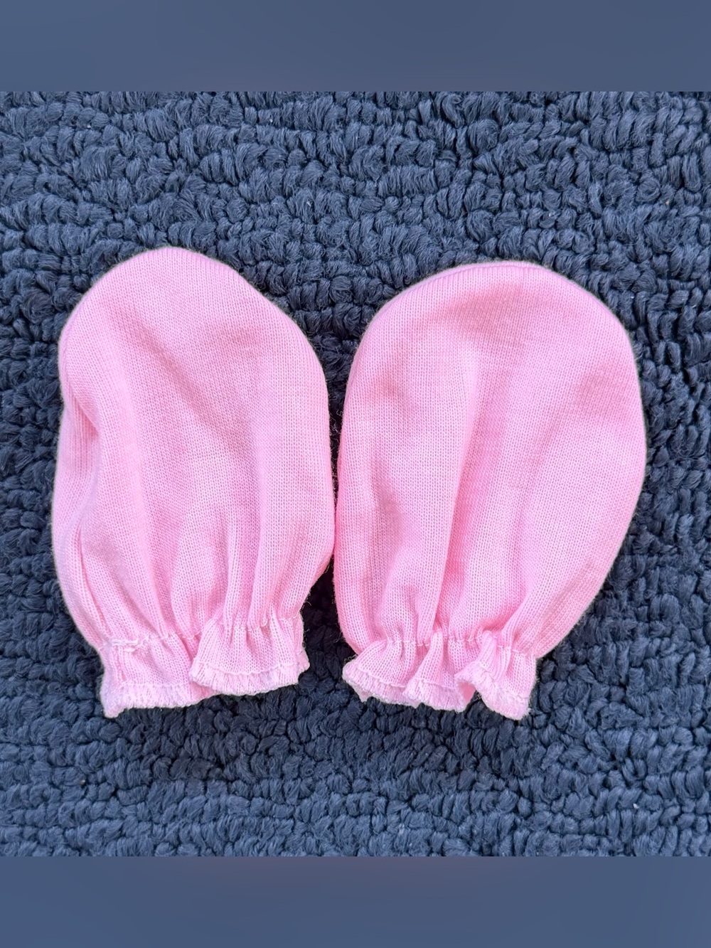 Soft Pink Baby Mittens - Gentle Infant Hand Covers